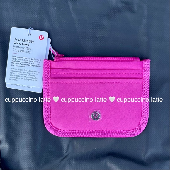 🩷NWT🩷Lululemon True Identity Wallet - Sonic Pink - Picture 1 of 8